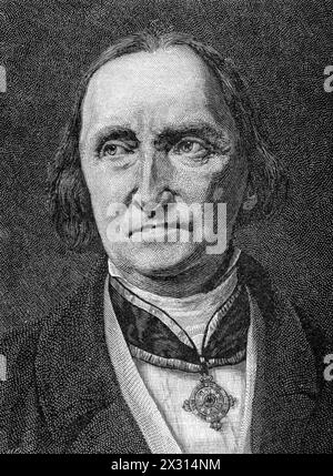 Savigny, Friedrich Carl von, 21.2.1779 - 25.10.1861, deutscher Jurisprudent, ADDITIONAL-RIGHTS-CLEARANCE-INFO-NOT-AVAILABLE Stockfoto