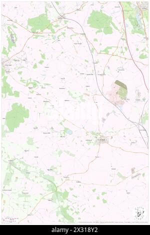 Eccleshall, Staffordshire, GB, Vereinigtes Königreich, England, n 52 52' 50'', S 2 17' 13'', Karte, Cartascapes Map, veröffentlicht 2024. Erkunden Sie Cartascapes, eine Karte, die die vielfältigen Landschaften, Kulturen und Ökosysteme der Erde enthüllt. Reisen Sie durch Zeit und Raum und entdecken Sie die Verflechtungen der Vergangenheit, Gegenwart und Zukunft unseres Planeten. Stockfoto