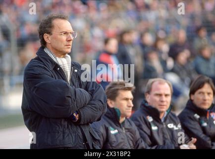 Beckenbauer, Franz, * 11.9,1945, deutsche Athleten (Fußballspieler) und Sportfunktionär, ADDITIONAL-RIGHTS-CLEARANCE-INFO-NOT-AVAILABLE Stockfoto