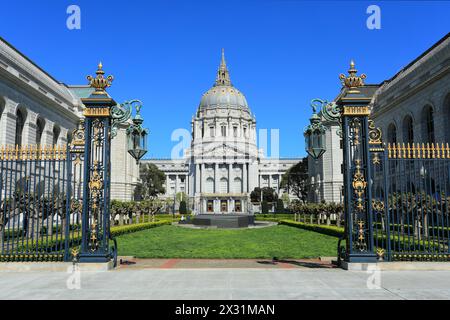 Geografie / Reisen, USA, Kalifornien, San Francisco, Rathaus, ADDITIONAL-RIGHTS-CLEARANCE-INFO-NOT-AVAILABLE Stockfoto