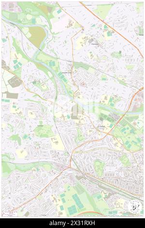 Llandaff, Cardiff, GB, Vereinigtes Königreich, Wales, n 51 29' 52''', S 3 13' 40'', Karte, Cartascapes Map, veröffentlicht 2024. Erkunden Sie Cartascapes, eine Karte, die die vielfältigen Landschaften, Kulturen und Ökosysteme der Erde enthüllt. Reisen Sie durch Zeit und Raum und entdecken Sie die Verflechtungen der Vergangenheit, Gegenwart und Zukunft unseres Planeten. Stockfoto