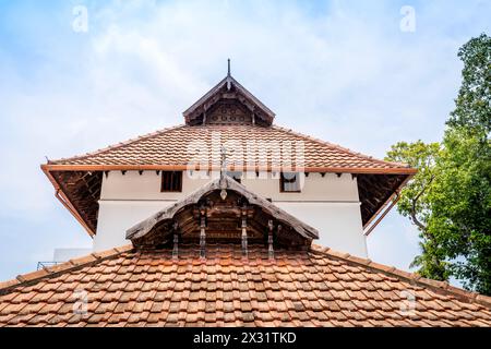 Die Cheraman Juma Moschee ist Kodungallur im Bezirk Thrissur. Nach hagiographischen Legenden wird behauptet, dass die Moschee 629 n. Chr. erbaut wurde Stockfoto