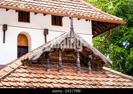 Die Cheraman Juma Moschee ist Kodungallur im Bezirk Thrissur. Nach hagiographischen Legenden wird behauptet, dass die Moschee 629 n. Chr. erbaut wurde Stockfoto