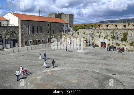 Geographie / Reise, Italien, Friaul, Triest, Castello di San Giusto, Schloss, ADDITIONAL-RIGHTS-CLEARANCE-INFO-NOT-AVAILABLE Stockfoto