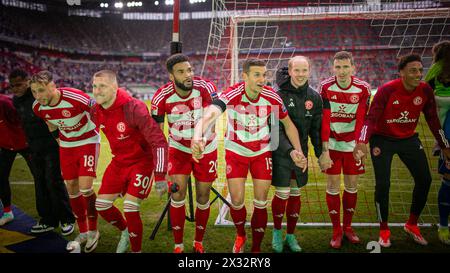 Düsseldorf, Deutschland. April 2024. Fortuna Düsseldorf - SpVgg Greuther Fürth 20.04.2024 Copyright (nur für journalistische Zwecke) von : Moritz Stockfoto