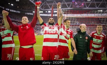 Düsseldorf, Deutschland. April 2024. Fortuna Düsseldorf - SpVgg Greuther Fürth 20.04.2024 Copyright (nur für journalistische Zwecke) von : Moritz Stockfoto