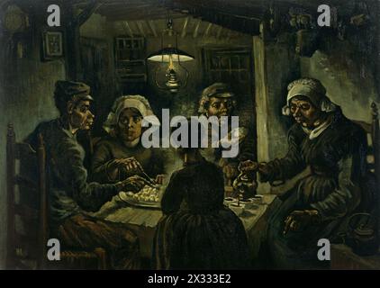 Vincent van Gogh, die Kartoffelfresser Stockfoto
