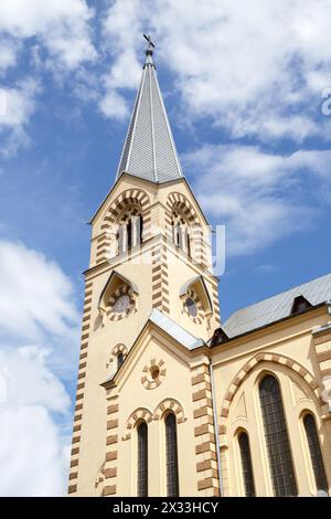 Glockenturm der Evangelisch-lutherischen STT. Peter-und-Paul-Kathedrale Stockfoto