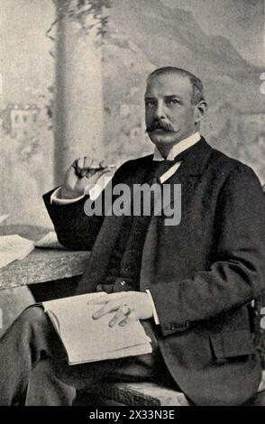 Francis Marion Crawford (2. August 1854 – 9. April 1909) Stockfoto