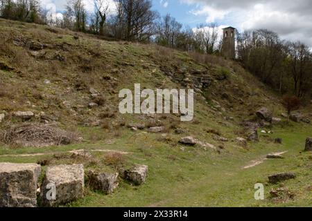 Browne's Folly, Monkton Farleigh, England Stockfoto