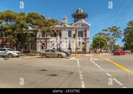 Das Guildford Hotel liegt an der Ecke Johnson Street und James Street in Guildford, Western Australia. Stockfoto