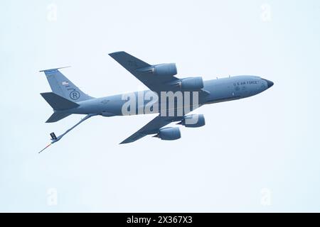Sanford, Florida, USA, 21. April 2024, KC-135 Stratotanker während der Orlando Air Show 2024 auf dem Orlando, Sanford International Airport. (Foto Cre Stockfoto