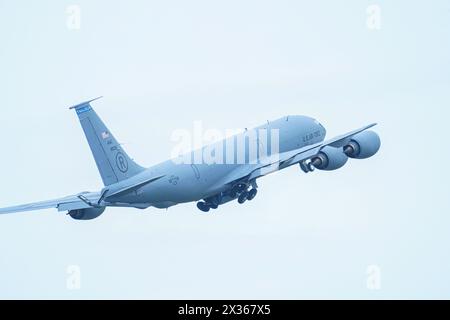 Sanford, Florida, USA, 21. April 2024, KC-135 Stratotanker während der Orlando Air Show 2024 auf dem Orlando, Sanford International Airport. (Foto Cre Stockfoto