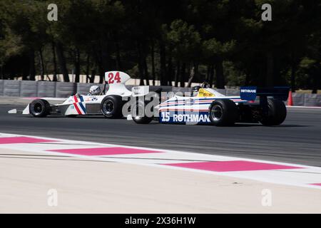 Französischer historischer Grand prix 2024, Circuit Paul Ricard Stockfoto