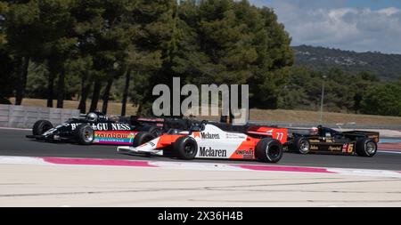 Französischer historischer Grand prix 2024, Circuit Paul Ricard Stockfoto