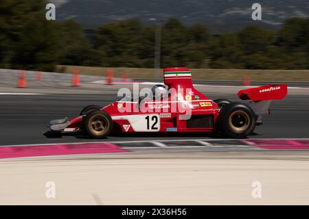 Französischer historischer Grand prix 2024, Circuit Paul Ricard Stockfoto