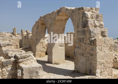 Bogenruinen in Kourion Zypern Stockfoto