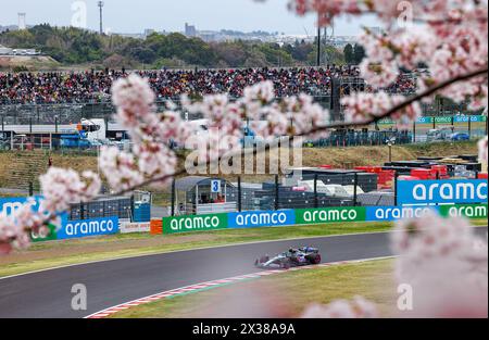 Suzuka Circuit, 5. April 2024: Pierre Gasly (FRA) von Alpine während des Formel 1 Grand Prix von Japan 2024. Stockfoto