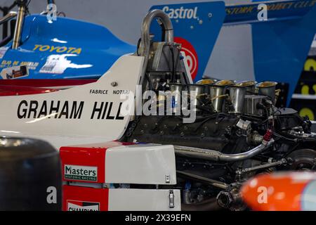 GP de France Historique 2024 am Circuit Paul Ricard, Castellet, FRANKREICH, 19/04/2024 Florent 'MrCrash' B.. Stockfoto