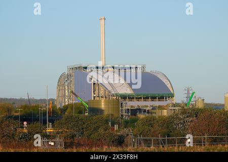 Enfinium Energy aus Abfallentsorgungsanlage in Skelton Grange in Leeds, West Yorkshire, Vereinigtes Königreich Stockfoto