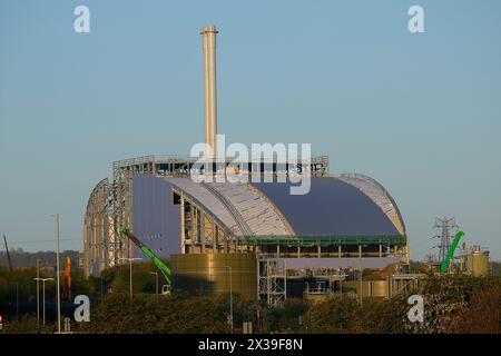 Enfinium Energy aus Abfallentsorgungsanlage in Skelton Grange in Leeds, West Yorkshire, Vereinigtes Königreich Stockfoto