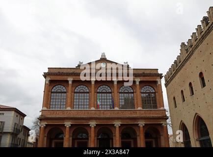 Theater, das Amintore Galli in Rimini in Italien gewidmet ist Stockfoto