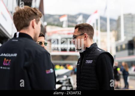 VANDOORNE Stoffel (bel), DS Penske, DS E-tense FE23, Porträt während des Monaco ePrix 2024, 6. Treffens der ABB FIA Formel E Weltmeisterschaft 2023-24, auf dem Circuit de Monaco vom 25. Bis 27. April 2024 in Monaco Stockfoto