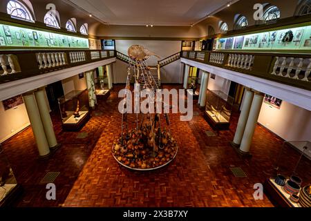 NAIROBI, KENIA 17. Februar 2024: museumsausstellungen zur Kultur und Geschichte der kenianischen Republik im Nairobi National Museum Stockfoto