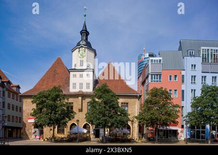 Jena ist eine Universitätsstadt und unabhängige Stadt in Thüringen in der Metropolregion Mitteldeutschland. Nach der Landeshauptstadt Erfurt ist es die Stockfoto