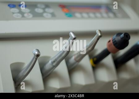 Zahnarzt-Werkzeuge Stockfoto