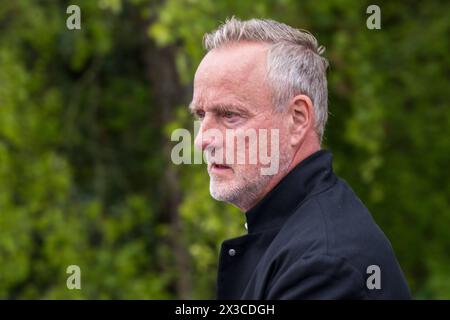 25. APRIL 2024 Spoed beraad bij AFC Ajax AMSTERDAM, NIEDERLANDE - 25. APRIL: gast arriveerd voor het Spoed beraad bij AFC Ajax op Sportpark de Toekomst op 25. April 2024 in Amsterdam, Niederlande Foto: Kees Kuijt/BSR Agency 66412341.jpg Amsterdam Sportpark de Toekomst Niederlande Inhalte können nicht direkt oder indirekt über Dritte in den Niederlanden weiterverbreitet werden. Copyright: XBSRxAgencyx Stockfoto