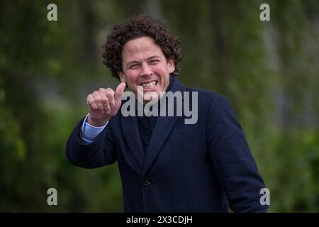 25. APRIL 2024 Spoed beraad bij AFC Ajax AMSTERDAM, NIEDERLANDE - 25. APRIL: Gast arriveerd voor het Spoed beraad bij AFC Ajax op Sportpark de Toekomst op 25. April 2024 in Amsterdam, Niederlande Foto: Kees Kuijt/BSR Agency 66413586.jpg Amsterdam Sportpark de Toekomst Niederlande Inhalte können nicht direkt oder indirekt über Dritte in den Niederlanden weiterverbreitet werden. Copyright: XBSRxAgencyx Stockfoto