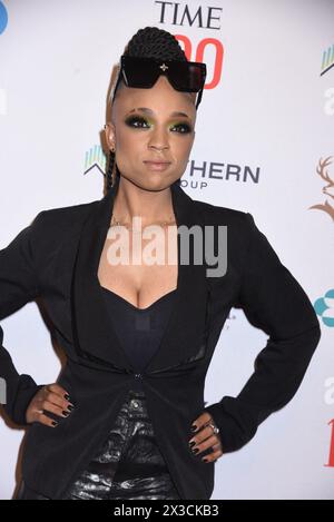 Unbekannt. April 2024. Nneka Onuorah bei der 2024 Time 100 Gala im Jazz im Lincoln Center am 25. April 2024 in New York City, NY, USA. Foto: MM/ABACAPRESS.COM Credit: Abaca Press/Alamy Live News Stockfoto