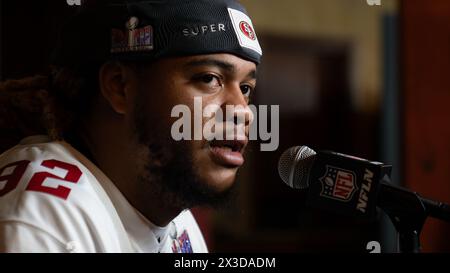 San Francisco 49ers Defensive End, Chase Young Stockfoto