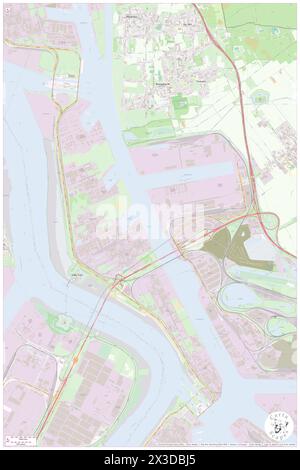 Lillo Kruisweg, Provincie Antwerpen, BE, Belgien, Flandern, n 51 18' 55''', N 4 18' 54''', Karte, Cartascapes Map, veröffentlicht 2024. Erkunden Sie Cartascapes, eine Karte, die die vielfältigen Landschaften, Kulturen und Ökosysteme der Erde enthüllt. Reisen Sie durch Zeit und Raum und entdecken Sie die Verflechtungen der Vergangenheit, Gegenwart und Zukunft unseres Planeten. Stockfoto