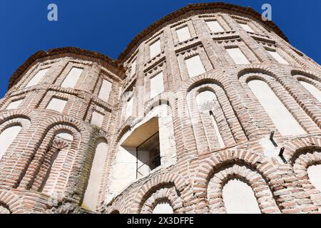 Cuellar, Kirche San Andres (romanisch-mudejar, 13. Jahrhundert). Provinz Segovia, Castilla y Leon, Spanien. Stockfoto
