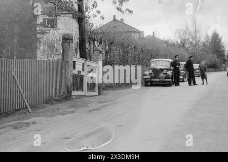 Aktuell 11- 1946: Bekannte Landsvikere auf FrifotFoto: Th Skotaam / aktuell / NTB **Foto ist nicht bildverarbeitet*** dieser Bildtext wird automatisch übersetzt Stockfoto