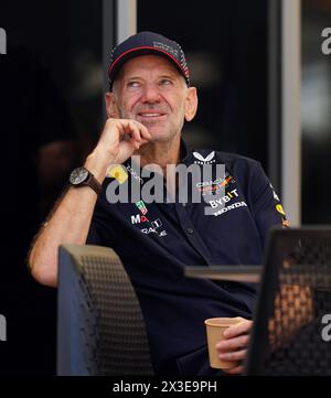 Aktenfoto vom 02/24 von Adrian Newey. Adrian Newey wird in den nächsten 72 Stunden Gespräche mit Red Bull führen, um seine Zukunft zu klären, wie die Nachrichtenagentur der PA erfahren hat. Ausgabedatum: Freitag, 26. April 2024. Stockfoto