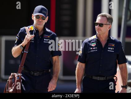 Aktenfoto vom 02/24 von Adrian Newey. Adrian Newey wird in den nächsten 72 Stunden Gespräche mit Red Bull führen, um seine Zukunft zu klären, wie die Nachrichtenagentur der PA erfahren hat. Ausgabedatum: Freitag, 26. April 2024. Stockfoto