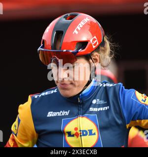 Ellen van Dijk von Lidle-Trek Stockfoto