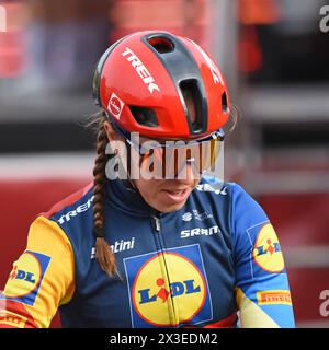 Niederländisches Talent Shirin van Anrooij (Lidl-Trek) Stockfoto