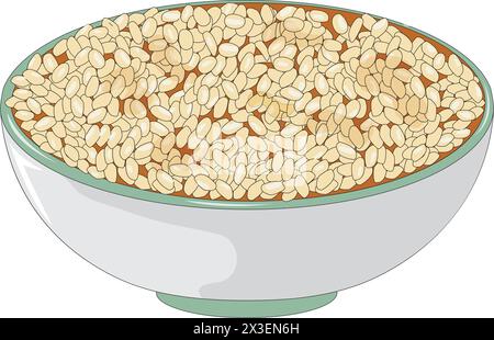 Illustration der Kidneybohnen Stock Vektor