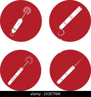Laser Pointer Symbol Vektor Illustration Symbol Design Stock Vektor