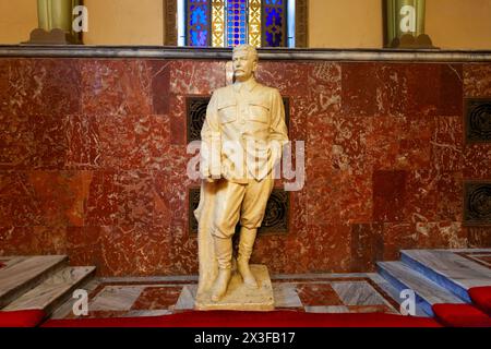 Gori, Georgien - 31. August 2021: Das Joseph Stalin Museum ist ein Museum in Gori, Georgien, das dem Leben von Joseph Stalin, dem Führer der Sowjets, gewidmet ist Stockfoto