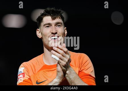 Franco Israel während des Liga-Portugal-Spiels zwischen dem FC Famalicao und Sporting CP im Estadio Municipal de Famalicao, Vila Nova de Famalicao, Portugal. (Ma Stockfoto