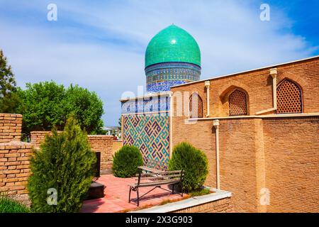 Shah-i-Zinda oder Shah i Zinda ist ein Mausoleum in der Stadt Samarkand, Usbekistan Stockfoto