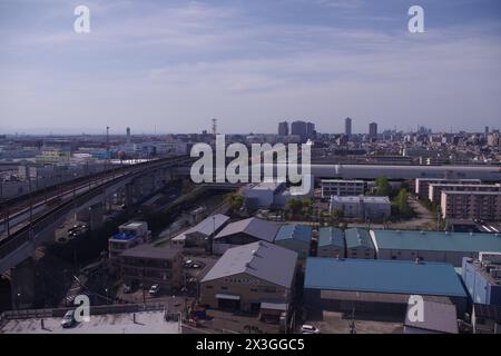 Blick auf Toda, Präfektur Saitama, Japan Stockfoto