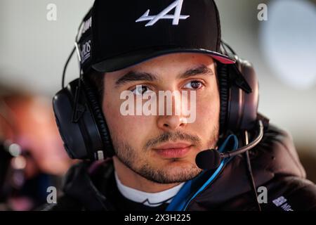 Suzuka Circuit, 5. April 2024: Esteban Ocon (FRA) von Alpine während des Formel 1 Grand Prix von Japan 2024. Stockfoto