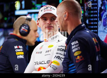 Suzuka Circuit, 5. April 2024: Max Verstappen (NED) von Red Bull während des Formel 1 Grand Prix von Japan 2024. Stockfoto