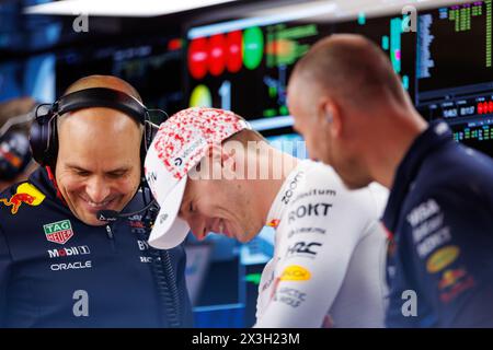 Suzuka Circuit, 5. April 2024: Max Verstappen (NED) von Red Bull während des Formel 1 Grand Prix von Japan 2024. Stockfoto